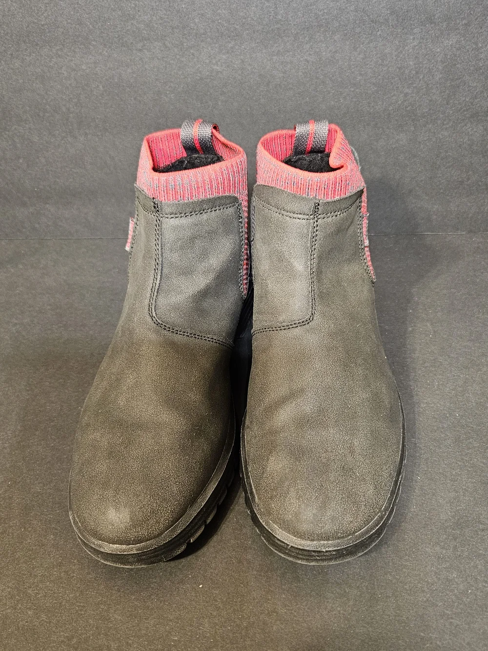 hey dude Kids  Slip-On BOOT in Black & Red